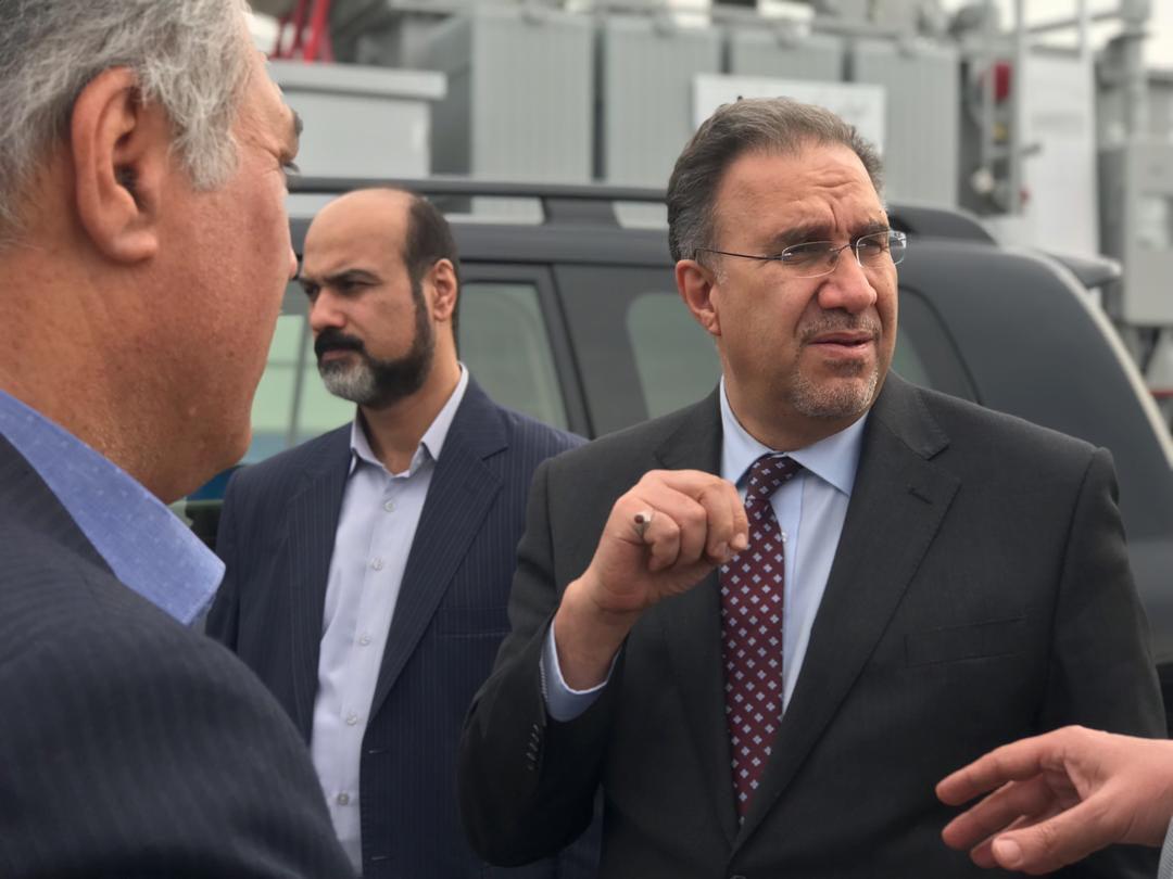 بازدید وزیر برق عراق از شرکت صانع شرق