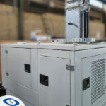 برج نوری ساخت صانع شرق از نمای چپ