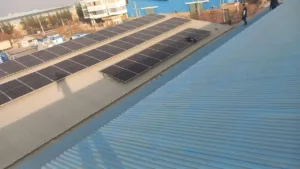 افتتاح نیروگاه خورشیدی 100 کیلووات شرکت فن آوران صانع شرق