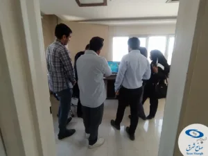 بازدید مدیران و کارشناسان بهره‌برداری تصفیه‌خانه‌های مشهد (خین عرب، پرکند و التیمور) از تصفیه‌خانه چهل‌بازه