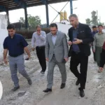 بازدید ریاست کل پسماند استان مازندران از پروژه احداث تصفیه خانه شیرابه قائمشهر