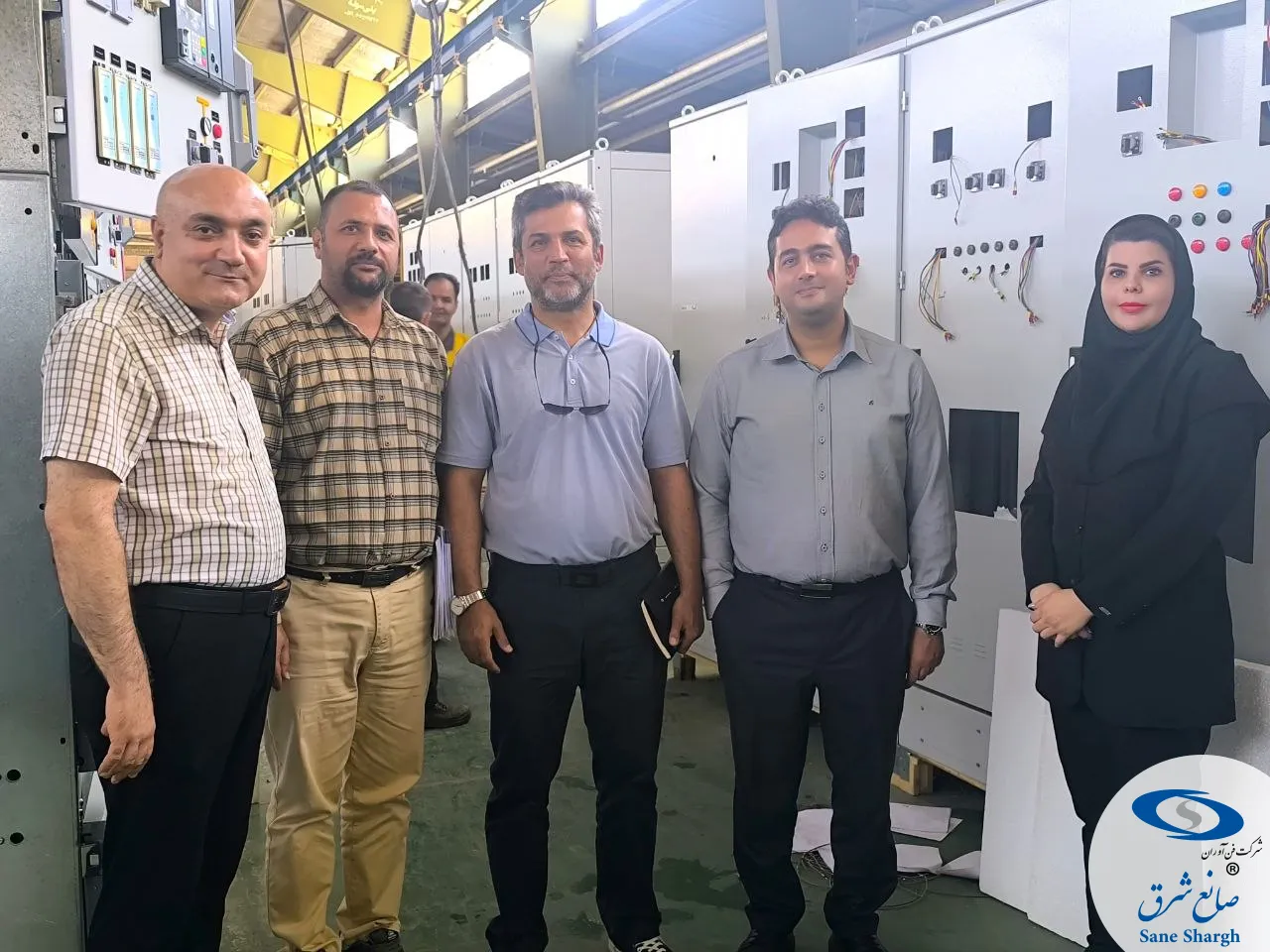 بازديد جناب آقايان مهندسين محمدي و نصيري، مدیران محترم بخش AVL شرکت ملي صنايع مس ايران از مجموعه کارخانه‌هاي شرکت صانع شرق