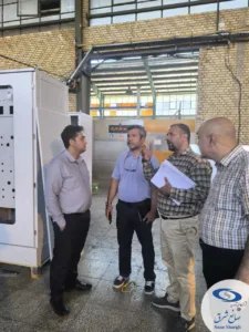 بازديد جناب آقايان مهندسين محمدي و نصيري، مدیران محترم بخش AVL شرکت ملي صنايع مس ايران از مجموعه کارخانه‌هاي شرکت صانع شرق