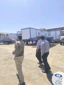 بازديد جناب آقايان مهندسين محمدي و نصيري، مدیران محترم بخش AVL شرکت ملي صنايع مس ايران از مجموعه کارخانه‌هاي شرکت صانع شرق